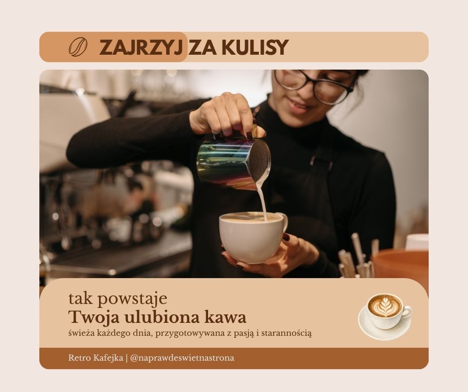 Darmowy szablon Canva na Facebooka kawiarnia