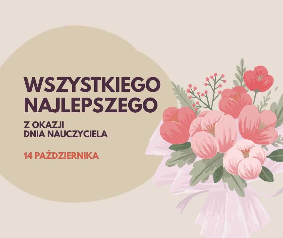 Szablon canva na dzień nauczyciela wszystkiego najlepszego